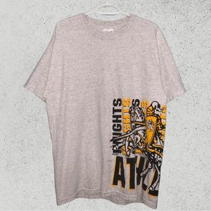 Vintage Collegiate Wraparound Graphic T-Shirt